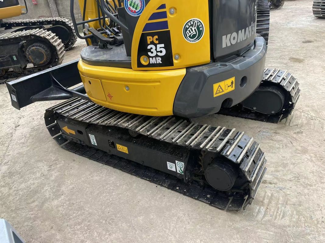 ব্যবহৃত Komatsu PC35MR মিনি খননকারী নির্মাণ মেশিন মিনি ক্রলার খননকারী ব্যবহৃত komatsupc35 গরম বিক্রয়