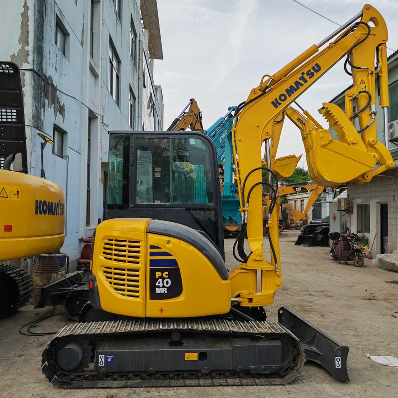 ব্যবহৃত মিনি এক্সক্যাভেটর Komatsu PC40MR ছোট খননকারী ব্যবহৃত যন্ত্রপাতি মিনি এক্সক্যাভেটর ক্রলার Komatsu PC40MR কারখানার দাম