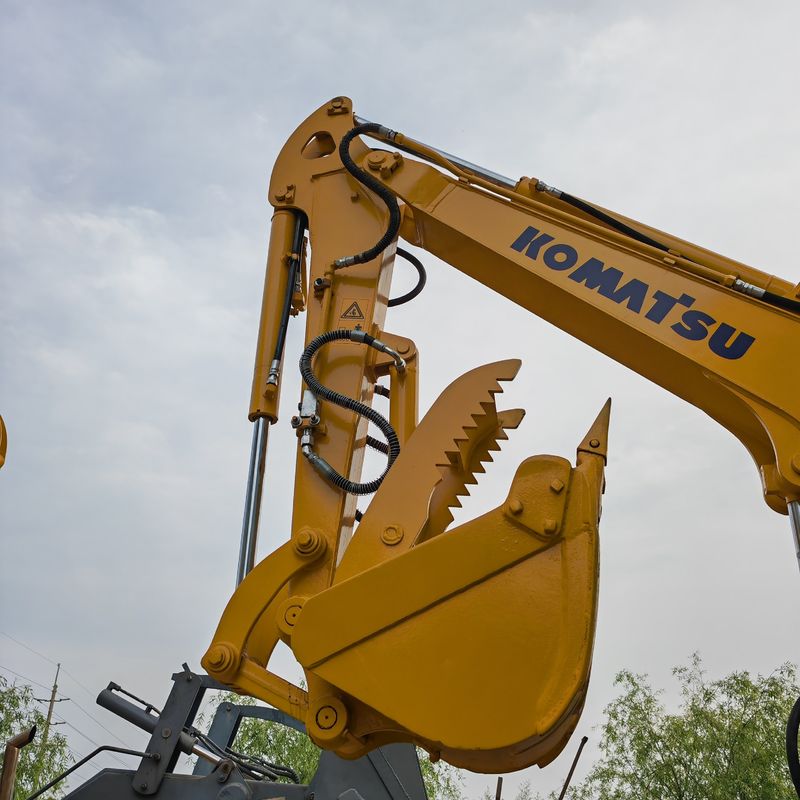 ব্যবহৃত মিনি এক্সক্যাভেটর Komatsu PC40MR ছোট খননকারী ব্যবহৃত যন্ত্রপাতি মিনি এক্সক্যাভেটর ক্রলার Komatsu PC40MR কারখানার দাম