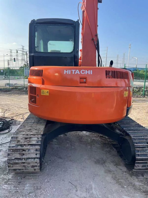 7.1 টন ব্যবহারকৃত অরিজিনাল হিটাচি Zx70 Zx75 মিনি এক্সক্যাভেটর 0.33m3