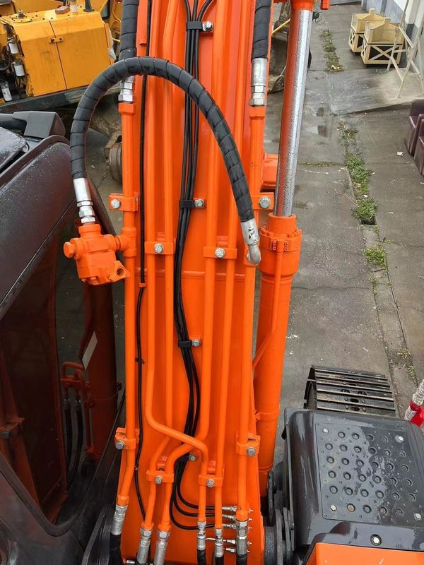 12.5 টন মূল ব্যবহৃত হিটাচি Excavator Zx130 ব্যবহৃত হাইড্রোলিক ক্রলার Excavator