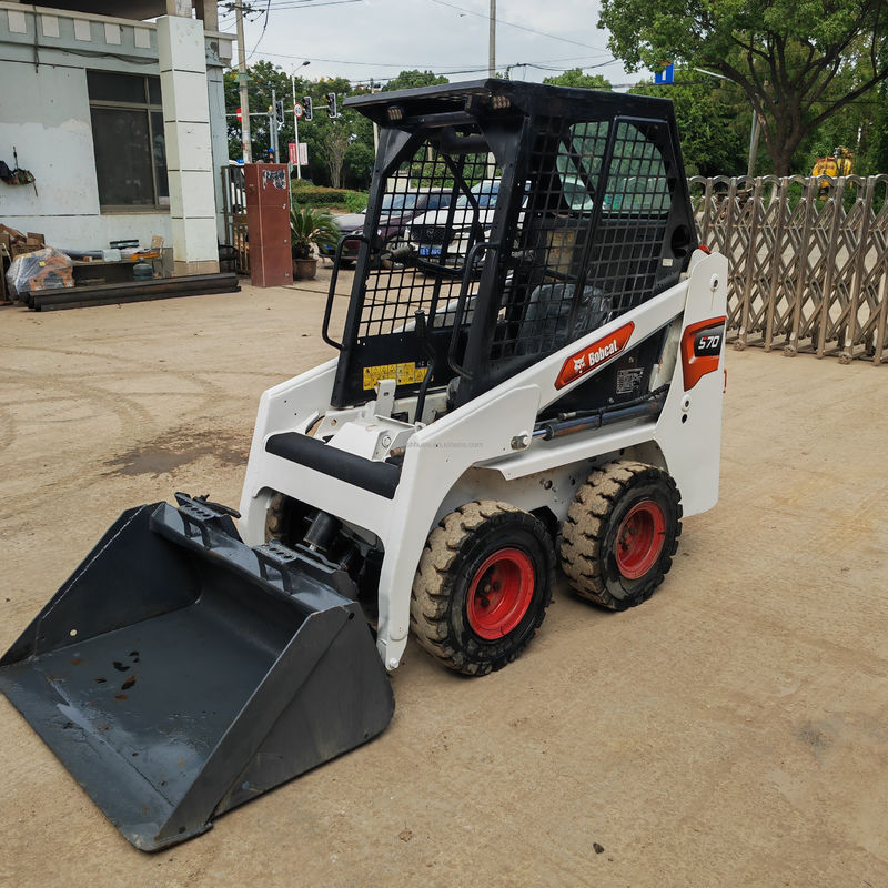 বহুমুখী ব্যবহৃত স্কিড স্টিয়ার লোডার BOBCAT S70 Doosan Bobcat 1 টন সেকেন্ড হ্যান্ড মিনি লোডার