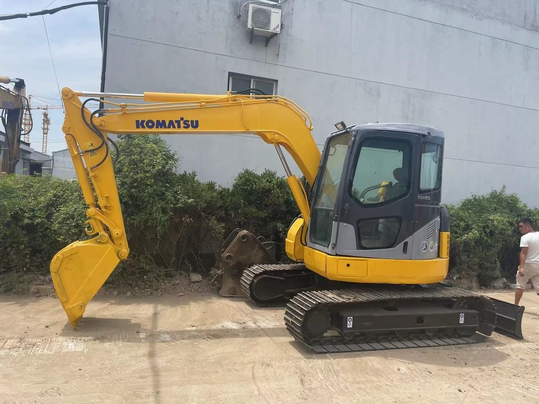 ক্রলার সস্তা দাম excavator Komatsu PC70-8. কম কাজের সময় ব্যবহৃত excavator Komatsu PC70-8