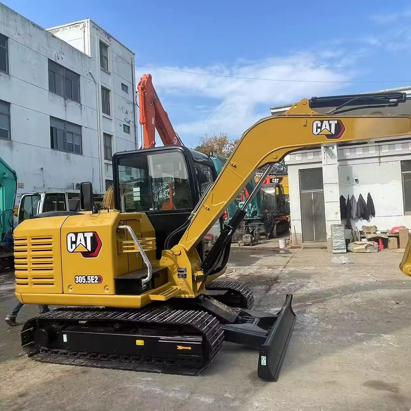 কম ঘন্টা ব্যবহৃত Caterpillar Cat 305.5E ব্যবহৃত 303 8tons 220 210dl Cat 306E মিনি ব্যবহৃত খননকারী