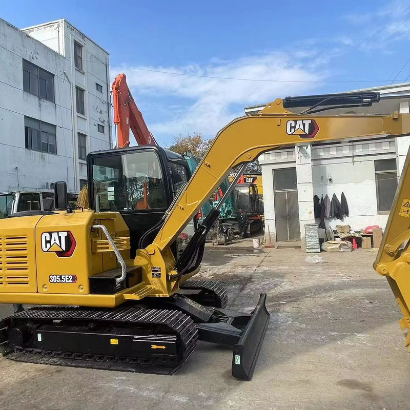 ব্যবহৃত Caterpillar Cat 305.5E ব্যবহৃত 303 8tons/ Cat 306E 308E 307.5 মিনি ব্যবহৃত খননকারী