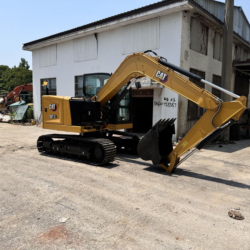 ব্যবহৃত Caterpillar 307.5 2023 সালে উত্পাদিত হয়েছিল /CAT 308 320D 330D 301.7 মিনিট খননকারক নির্মাণ যন্ত্রপাতি