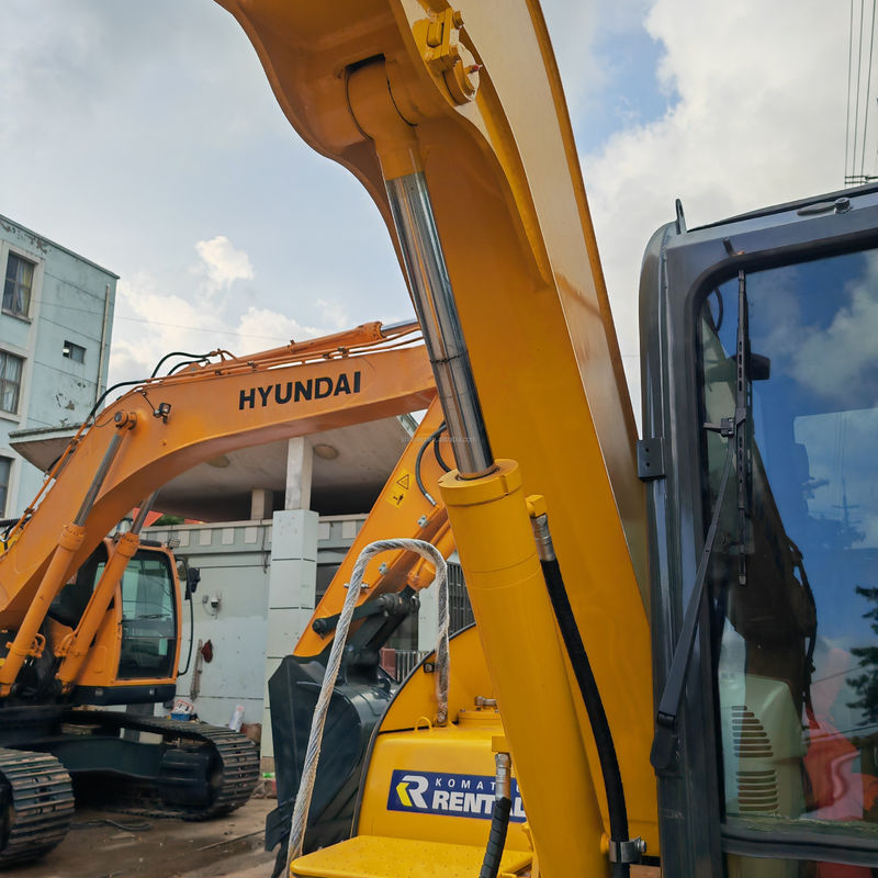 7 টন মূল রঙ ব্যবহৃত Komatsu Excavator Komatsu Pc70 7000KG
