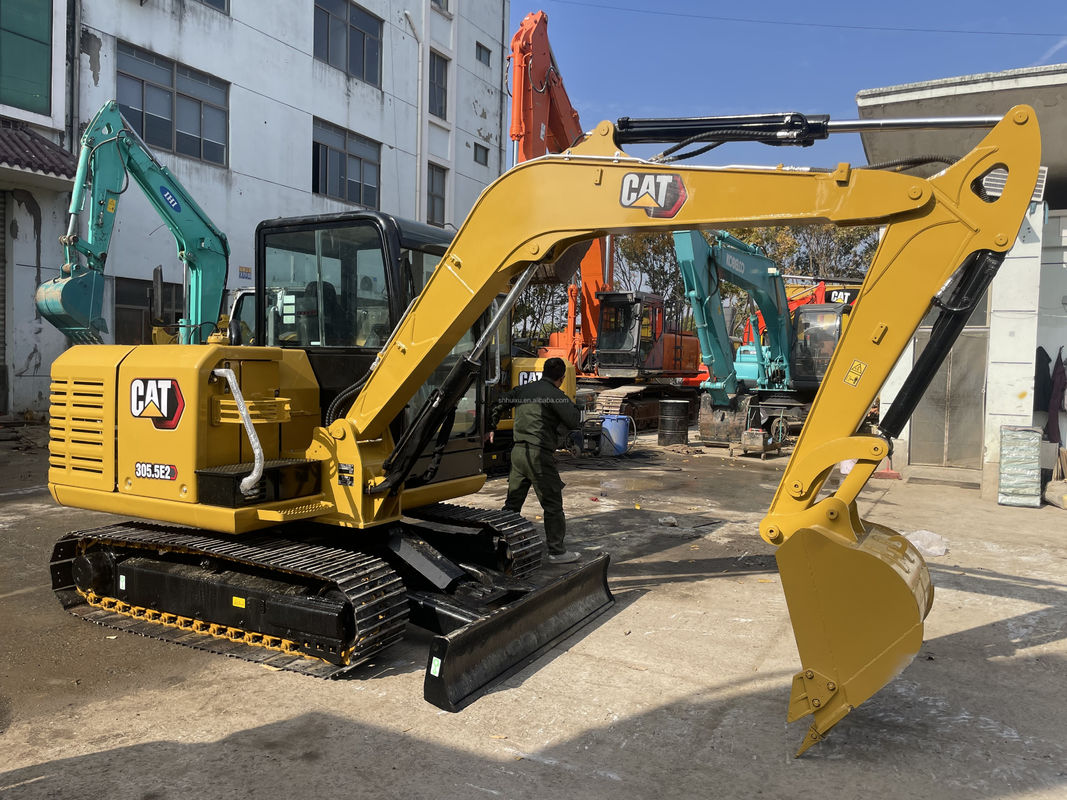 ব্যবহৃত খননকারক CAT 305.5 307.5 308 320D বিক্রির জন্য ব্যবহৃত খননকারক নির্মাণ মেশিন