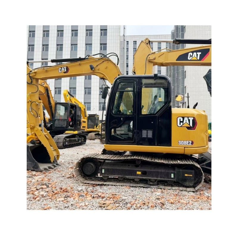 খননকারক ব্যবহৃত Caterpillar cat3068E 307.5 306 দ্বিতীয় হাত জাপান ইঞ্জিন cat306 EPA সার্টিফিকেট নির্মাণ ছোট সরঞ্জাম