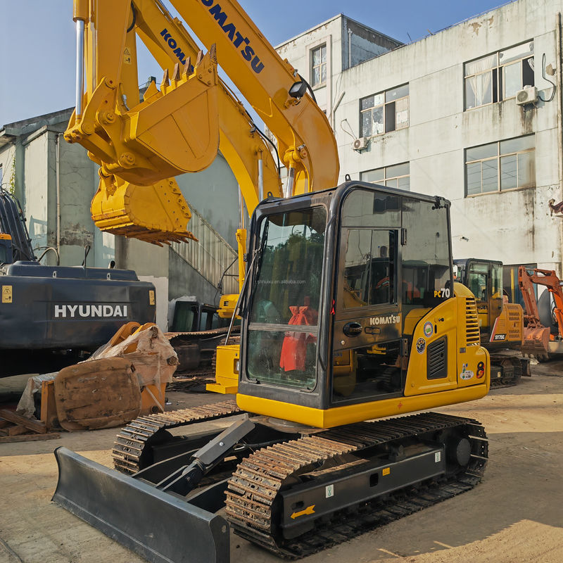 জাপান ব্র্যান্ড Komatsu PC70 PC78 PC60 PC55 সেকেন্ড হ্যান্ড 6.5 টন
