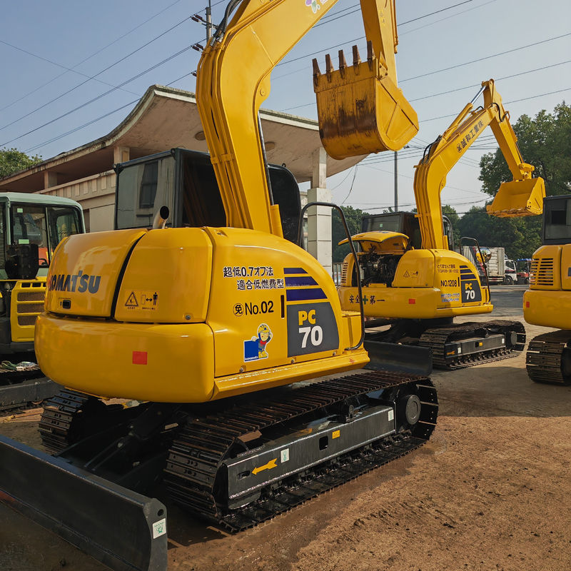 জাপান ব্র্যান্ড Komatsu PC70 PC78 PC60 PC55 সেকেন্ড হ্যান্ড 6.5 টন