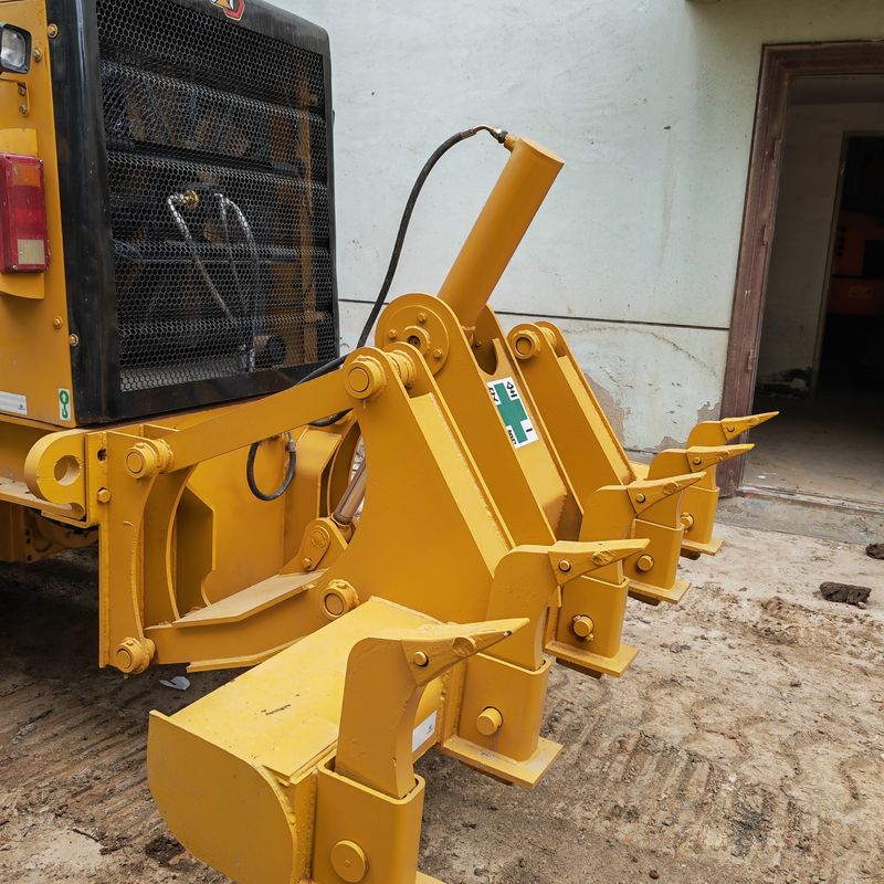 ব্যবহৃত খননকারী জমির সমতলকরণকারী Caterpillar CAT140K রোডার মেশিন ভাল অবস্থায় ব্যবহৃত জাপান ট্র্যাক্টর ইঞ্জিন