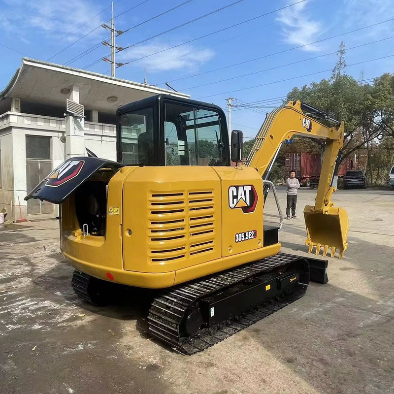 ব্যবহৃত খননকারক CAT 305.5E সস্তা দাম ব্যবহৃত খননকারক 5T CAT305.5 স্পট / নির্মাণ যন্ত্রপাতি CAT305.5 5T ব্যবহৃত খননকারক