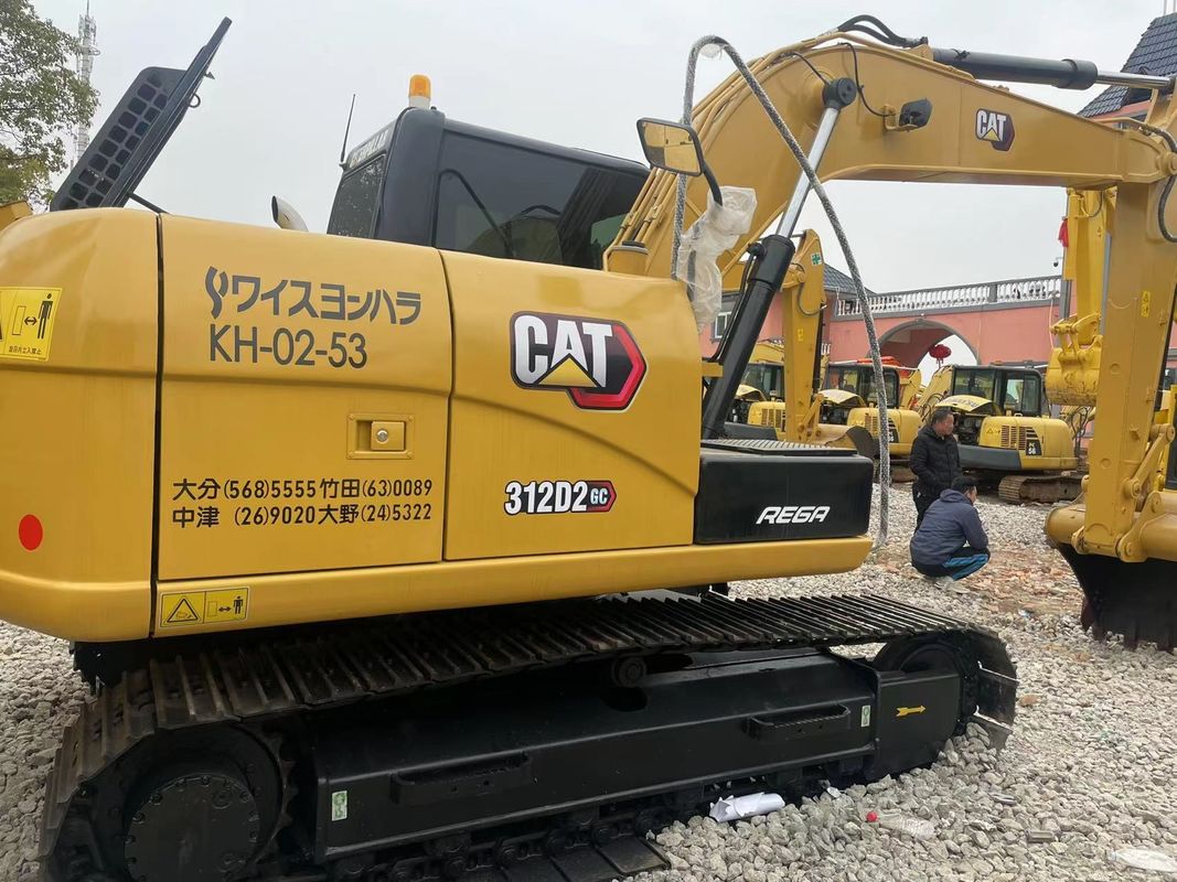 সেকেন্ড হ্যান্ড এক্সক্যাভেটর Caterpillar CAT 312D2 ক্রলার ইঞ্জিনিয়ারিং ব্যবহৃত এক্সক্যাভেটর সেকেন্ড হ্যান্ড cat 312d বিক্রয়ের জন্য