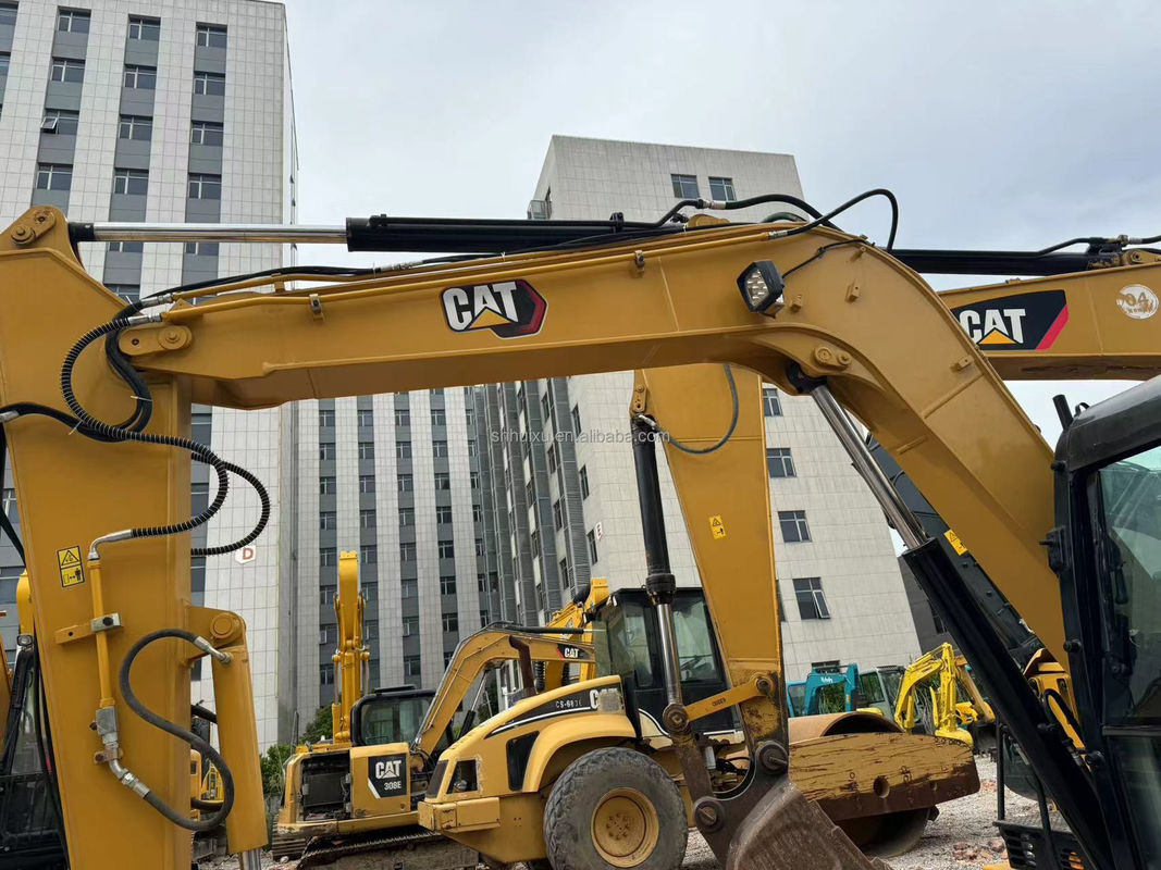 Excavator ব্যবহৃত Caterpillar cat308e ব্যবহৃত জাপান ইঞ্জিন cat308e EPA সার্টিফিকেট সঙ্গে ব্যবহৃত cat308e