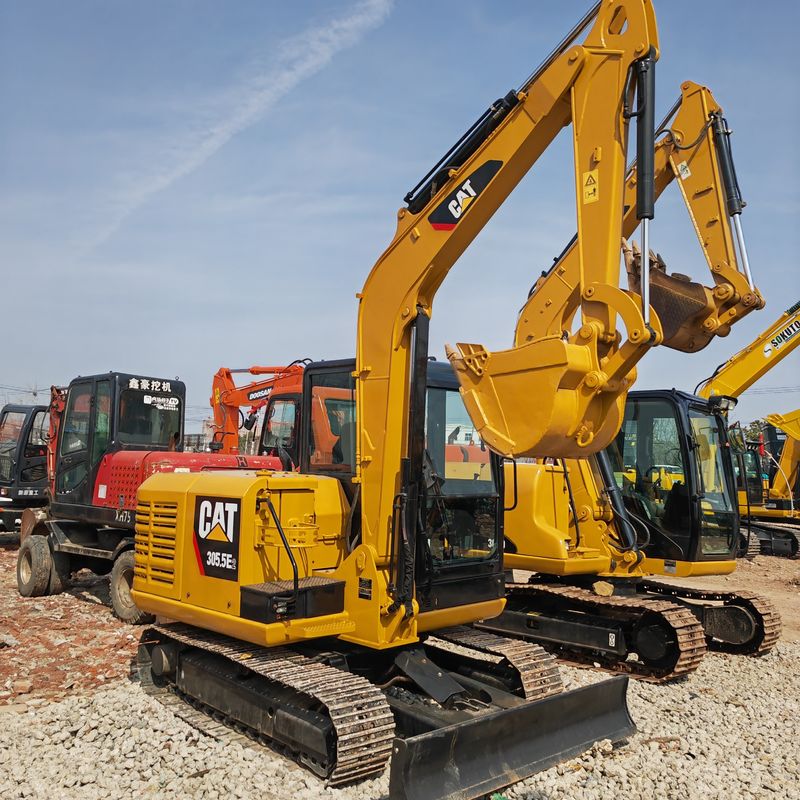 ব্যবহৃত খননকারক CAT 305.5E 5 টন ব্যবহৃত খননকারক সস্তা CAT 305.5 অন্যান্য নির্মাণ যন্ত্রপাতি EPA সার্টিফিকেট আছে