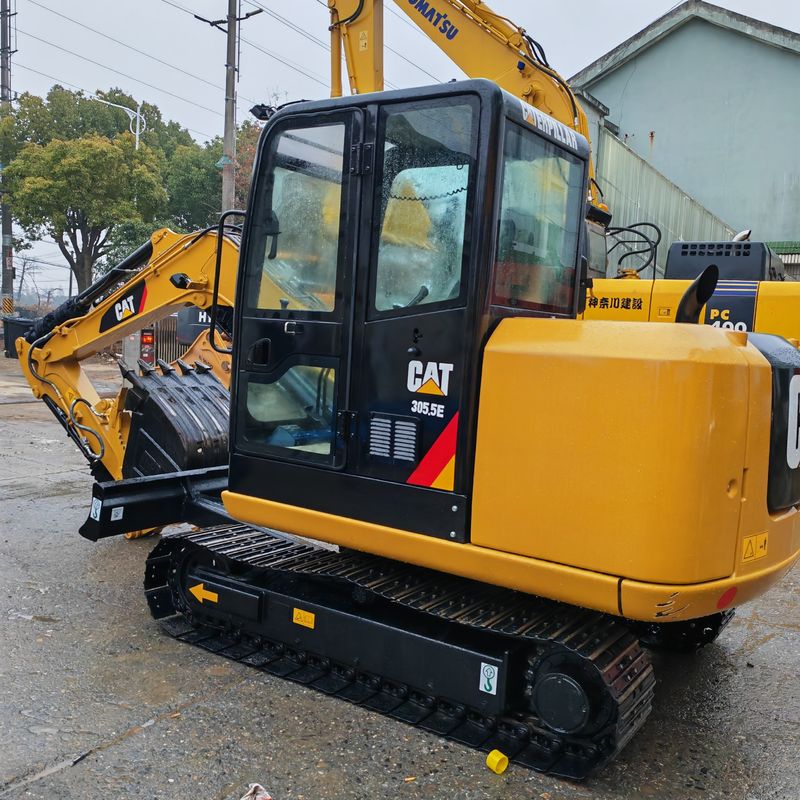 ব্যবহৃত CAT 305.5E মিনি এক্সক্যাভেটর কোন লেজ না Caterpillar 305.5 মিনি এক্সক্যাভেটর দাম কম CAT302 CAT305.5 CAT306 CAT304 CAT305 বিক্রয়