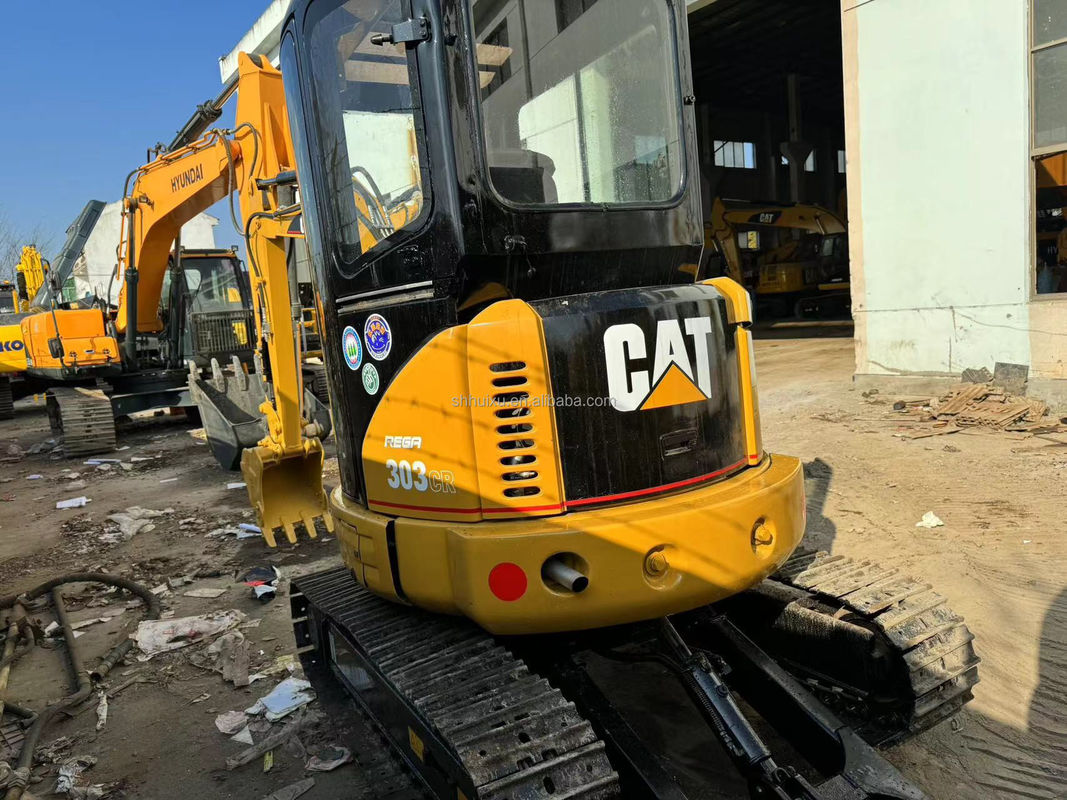 প্রায় নতুন জাপান ব্যবহৃত 3 টন মিনি খননকারী CAT303CR ব্যবহৃত ক্রলার জাপানি ব্যবহৃত খননকারীর দাম বিক্রয়ের জন্য