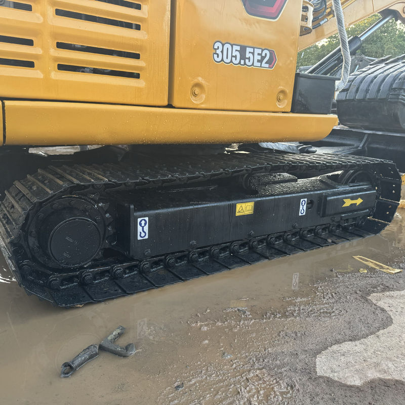 ভাল অবস্থায় CAT 305.5 excavator caterpillar 305.5E2 306 307 excavator with dozer, মিনি ব্যবহৃত excavator CAT গরম বিক্রয় স্টক