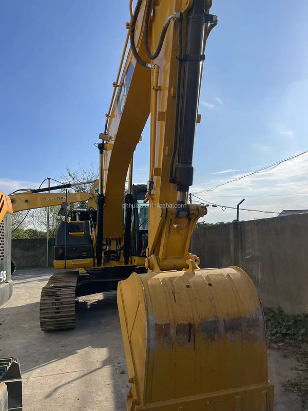 হলুদ রঙের মূল Cat320d ব্যবহৃত খননকারী Cat320d সস্তা দামে বিক্রির জন্য