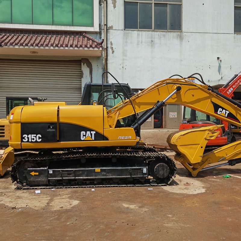 15 টন মূল রঙ ব্যবহৃত cat315c / সেকেন্ড হ্যান্ড উচ্চ খনন ক্ষমতা ব্যবহৃত cat315c বিক্রয়