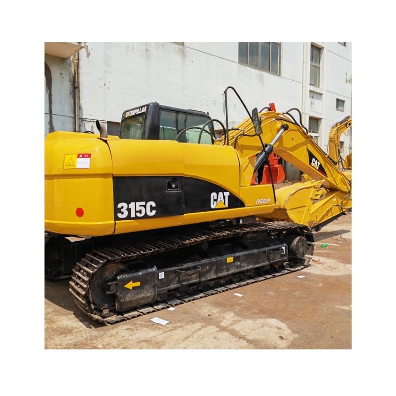 15 টন মূল রঙ ব্যবহৃত cat315c / সেকেন্ড হ্যান্ড উচ্চ খনন ক্ষমতা ব্যবহৃত cat315c বিক্রয়