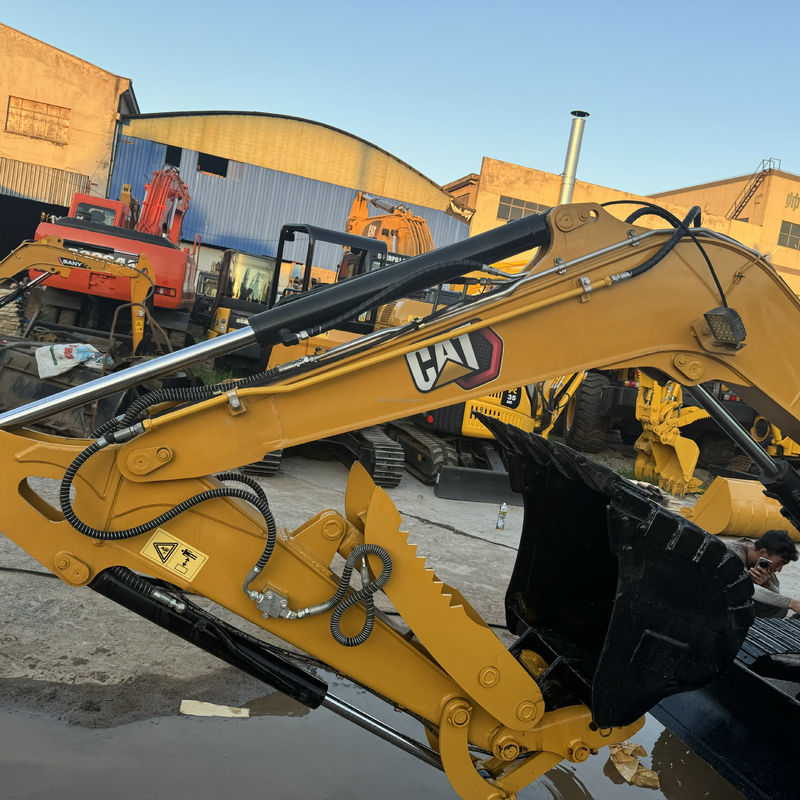 মূল 5.5 টন ব্যবহৃত হাইড্রোলিক Cat 305.5E ছোট খননকারক ট্রেড মেশিন নির্মাণ যন্ত্রপাতি ক্রলার খননকারক বিক্রয়ের জন্য