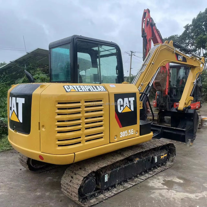 চীন সস্তা খননকারক মেশিন CAT 305,5E2 5T মিনি খননকারক ব্যবহৃত খননকারক নির্মাণ