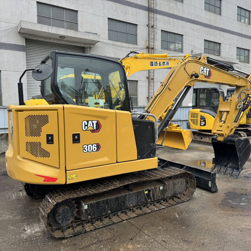 ব্যবহৃত মিনি খননকারী cat306 cat306E2 cat307 ক্রলার মেশিন সেকেন্ড হ্যান্ড ছোট খননকারী cat306 cat306E2 cat307