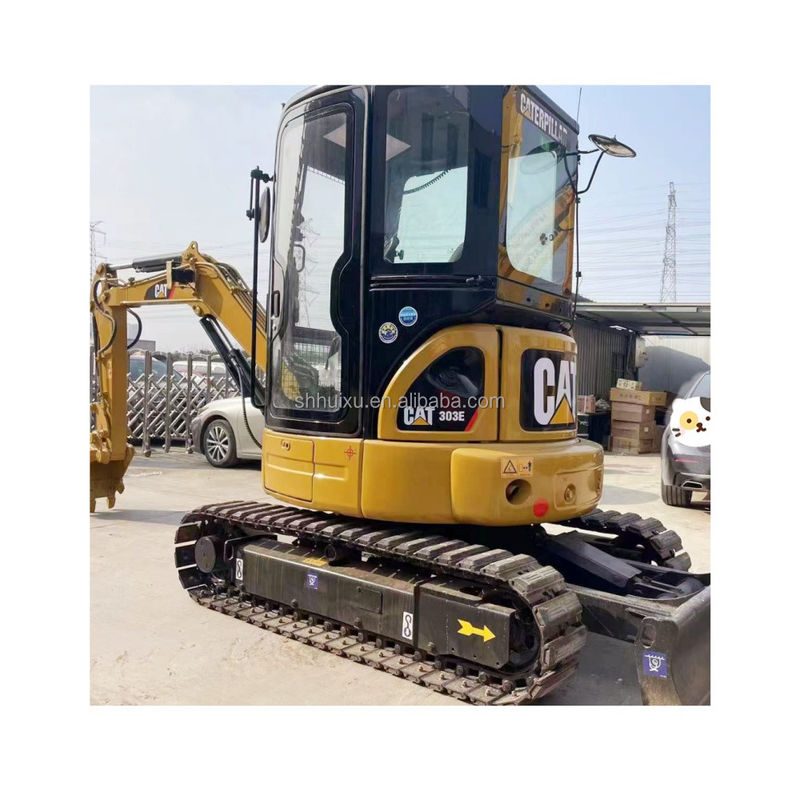 ব্যবহৃত MINI CAT303E/সেকেন্ড হ্যান্ড MINI CAT303E কম কাজের ঘন্টা সহ ORIGINAL PAINT CAT303E FOR SALE