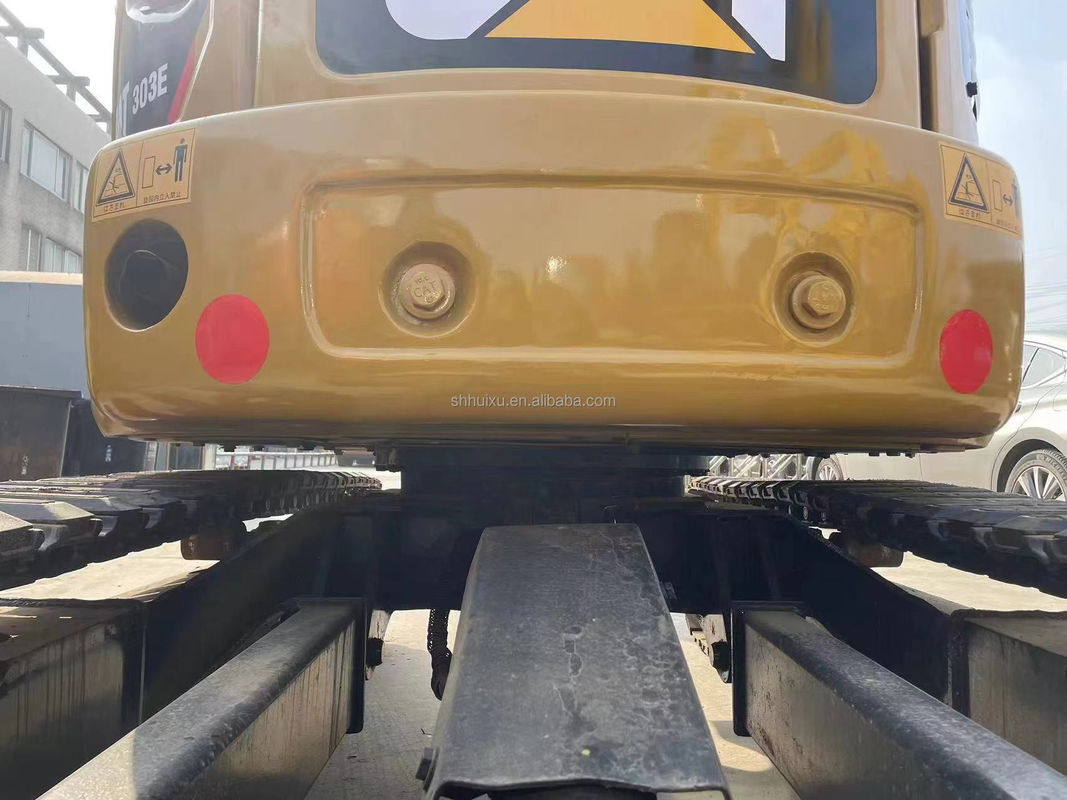 ব্যবহৃত MINI CAT303E/সেকেন্ড হ্যান্ড MINI CAT303E কম কাজের ঘন্টা সহ ORIGINAL PAINT CAT303E FOR SALE