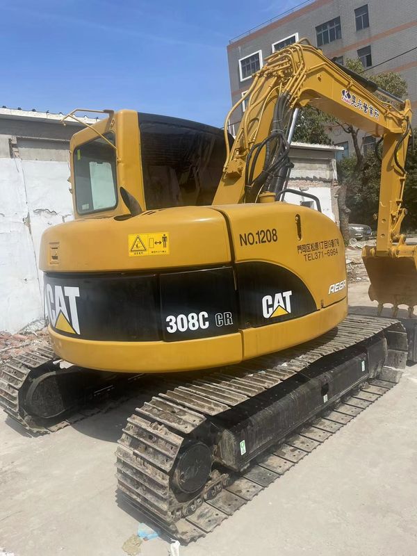 8 টন ব্যবহৃত ক্রলার এক্সক্যাভেটর CAT 308C সেকেন্ড হ্যান্ড CAT 308C ORIGINAL COLOR সস্তা দাম CAT 308C বিক্রির জন্য