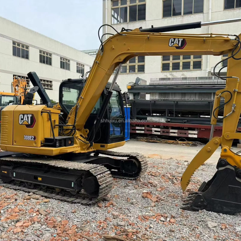 ব্যবহৃত খননকারী CAT308E 308E2 সস্তা মিনি হাইড্রোলিক ব্যবহৃত খননকারী CAT308E ভাল মানের সঙ্গে ব্যবহৃত CAT308