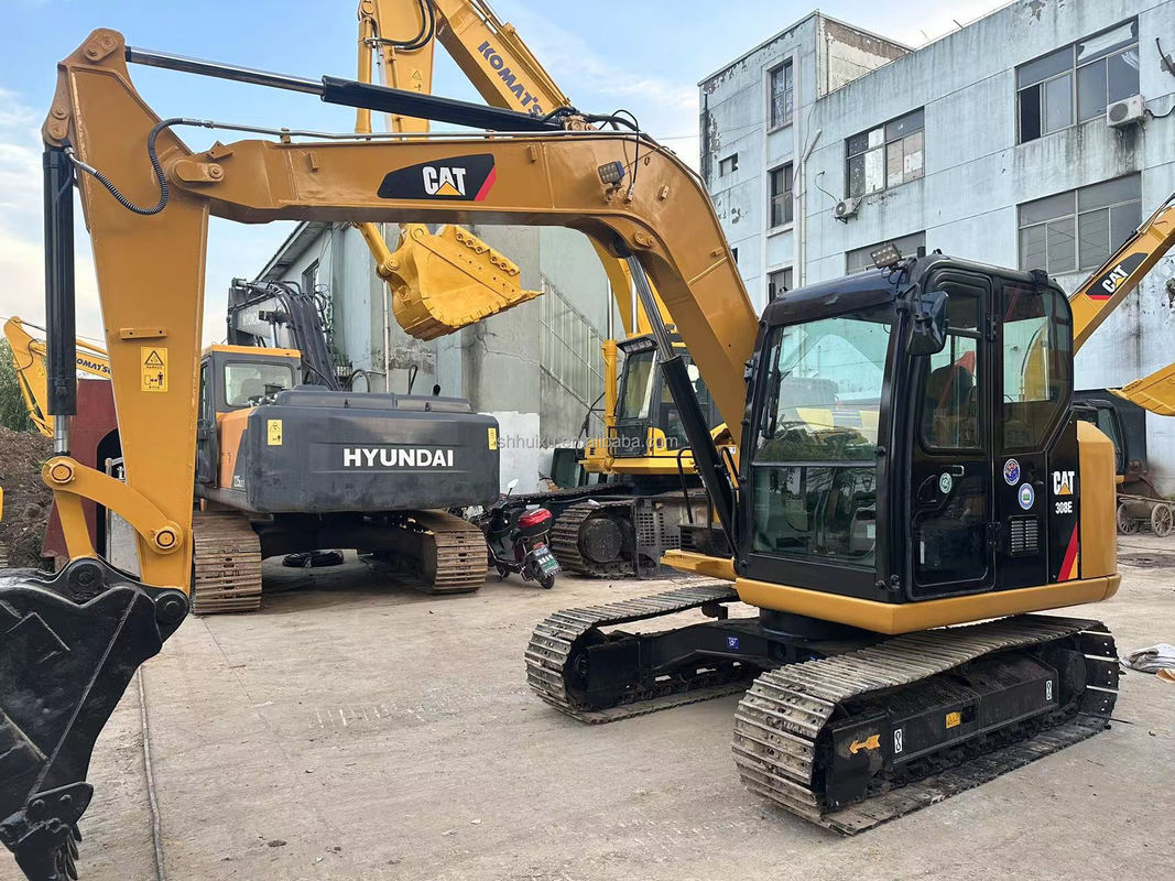 ব্যবহৃত খননকারী CAT308E 308E2 সস্তা মিনি হাইড্রোলিক ব্যবহৃত খননকারী CAT308E ভাল মানের সঙ্গে ব্যবহৃত CAT308
