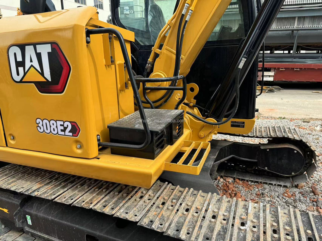 ব্যবহৃত খননকারী CAT308E 308E2 সস্তা মিনি হাইড্রোলিক ব্যবহৃত খননকারী CAT308E ভাল মানের সঙ্গে ব্যবহৃত CAT308