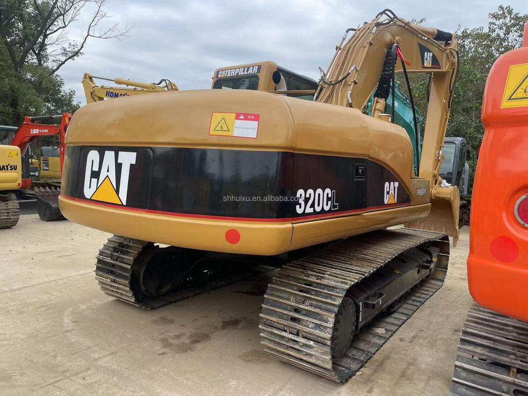 CAT320GC ব্যবহৃত বিড়াল খননকারী মূল ভাল অবস্থা 20.5 টন ক্রলার সরানো