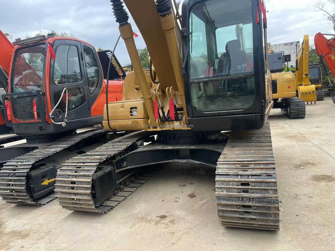 CAT320GC ব্যবহৃত বিড়াল খননকারী মূল ভাল অবস্থা 20.5 টন ক্রলার সরানো