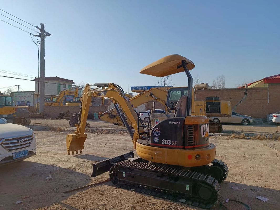 ইপিএ ব্যবহৃত মিনি এক্সক্যাভারেটর 1 টন 3 টন 5 টন CAT301.7 CAT303 CAT303E CAT305 সস্তা মিনি খননকারী মেশিন ব্যবহৃত CAT303