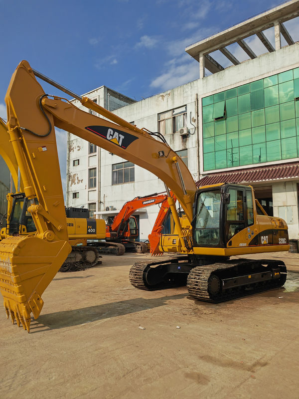 20 টন ব্যবহৃত ব্যাগার CAT320C CAT320D CAT320GC CAT323D প্রাইম ক্রলার এক্সক্যাভেটর CAT320C সেকেন্ড হ্যান্ড কম দাম