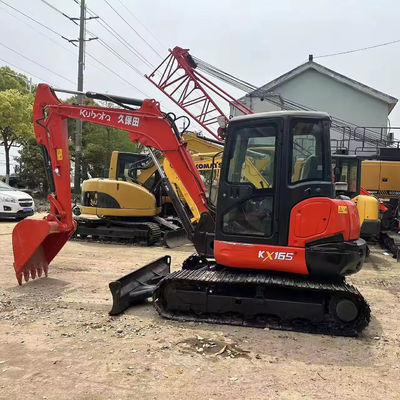 যুক্তিসঙ্গত মূল্য Kubota165 জাপান উৎপত্তি সস্তা দাম ব্যবহৃত excavator জলবাহী crawler Excavator