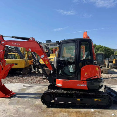 KUBOTA KX165 জাপান মূল ব্যবহৃত খননকারী মিনি হাইড্রোলিক ক্রলার খননকারী
