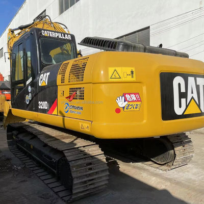 ব্যবহৃত Caterpillar- Excavator Original CAT320d2 Digger CAT- 320d2 Good Condition ভারী মাটি সরানোর যন্ত্রপাতি বিক্রয়ের জন্য