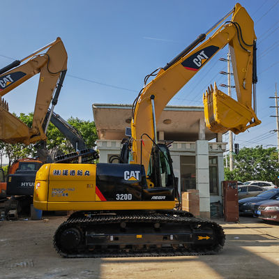 20 টন উচ্চ খনন ক্ষমতা ব্যবহৃত খননকারী cat320d/দ্বিতীয় হাত সস্তা দাম ব্যবহৃত cat320d বিক্রয়