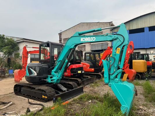 স্পট জাপানি মূল খননকারী KOBELCO SK50SR 5 টন মেশিন কারখানা জাপানি মূল মেশিনের সরাসরি বিক্রয়